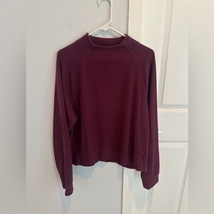 CALIA Women’s Elevate Ottoman Funnel Pullover, size XL